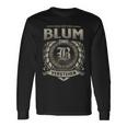 Das Ist Ein Blum Ding Blum Name Langarmshirts Geschenkideen