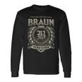 Das Ist Ein Braun Ding Braun Name Langarmshirts Geschenkideen