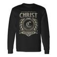 Das Ist Ein Christ Ding Christ Name Langarmshirts Geschenkideen