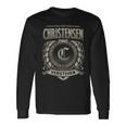 Das Ist Ein Christensen Ding Christensen Name Langarmshirts Geschenkideen