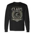 Das Ist Ein Claus Ding Claus Name Langarmshirts Geschenkideen