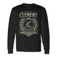 Das Ist Ein Clement Ding Clement Name Langarmshirts Geschenkideen