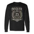 Das Ist Ein Degler Ding Degler Name Langarmshirts Geschenkideen