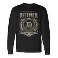 Das Ist Ein Dittmer Ding Dittmer Name Langarmshirts Geschenkideen