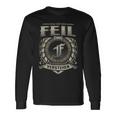 Das Ist Ein Feil Ding Feil Name Langarmshirts Geschenkideen