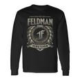 Das Ist Ein Feldman Ding Feldman Name Langarmshirts Geschenkideen