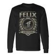 Das Ist Ein Felix Ding Felix Name Langarmshirts Geschenkideen