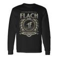 Das Ist Ein Flach Ding Flach Name Langarmshirts Geschenkideen