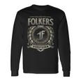 Das Ist Ein Folkers Ding Folkers Name Langarmshirts Geschenkideen