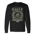 Das Ist Ein Galle Ding Galle Name Langarmshirts Geschenkideen