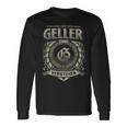 Das Ist Ein Geller Ding Geller Name Langarmshirts Geschenkideen