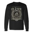 Das Ist Ein Glaeser Ding Glaeser Name Langarmshirts Geschenkideen