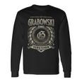 Das Ist Ein Grabowski Ding Grabowski Name Langarmshirts Geschenkideen