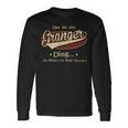 Das Ist Ein Granger Ding Das Würdest Du Nicht Verstehen Granger Name Langarmshirts Geschenkideen