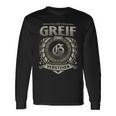 Das Ist Ein Greif Ding Greif Name Langarmshirts Geschenkideen