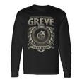 Das Ist Ein Greve Ding Greve Name Langarmshirts Geschenkideen