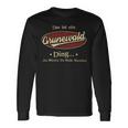 Das Ist Ein Grünewald Ding Das Würdest Du Nicht Verstehen Grünewald Name Langarmshirts Geschenkideen