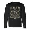 Das Ist Ein Hagen Ding Hagen Name Langarmshirts Geschenkideen