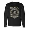 Das Ist Ein Hands Ding Hands Name Langarmshirts Geschenkideen