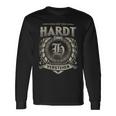 Das Ist Ein Hardt Ding Hardt Name Langarmshirts Geschenkideen