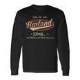 Das Ist Ein Harland Ding Das Würdest Du Nicht Verstehen Harland Name Langarmshirts Geschenkideen