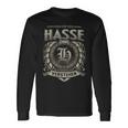 Das Ist Ein Hasse Ding Hasse Name Langarmshirts Geschenkideen