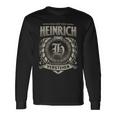 Das Ist Ein Heinrich Ding Heinrich Name Langarmshirts Geschenkideen