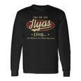 Das Ist Ein Ilyas Ding Das Würdest Du Nicht Verstehen Ilyas Name Langarmshirts Geschenkideen