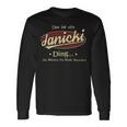 Das Ist Ein Janicki Ding Das Würdest Du Nicht Verstehen Janicki Name Langarmshirts Geschenkideen