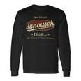 Das Ist Ein Janousek Ding Das Würdest Du Nicht Verstehen Janousek Name Langarmshirts Geschenkideen