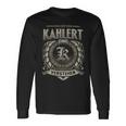 Das Ist Ein Kahlert Ding Kahlert Name Langarmshirts Geschenkideen