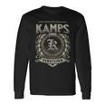 Das Ist Ein Kamps Ding Kamps Name Langarmshirts Geschenkideen