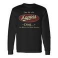 Das Ist Ein Kappes Ding Das Würdest Du Nicht Verstehen Kappes Name Langarmshirts Geschenkideen