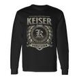 Das Ist Ein Keiser Ding Keiser Name Langarmshirts Geschenkideen