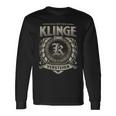 Das Ist Ein Klinge Ding Klinge Name Langarmshirts Geschenkideen