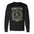 Das Ist Ein Knuth Ding Knuth Name Langarmshirts Geschenkideen