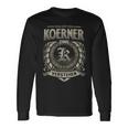 Das Ist Ein Koerner Ding Koerner Name Langarmshirts Geschenkideen