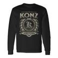 Das Ist Ein Konz Ding Konz Name Langarmshirts Geschenkideen