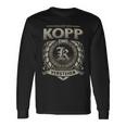 Das Ist Ein Kopp Ding Kopp Name Langarmshirts Geschenkideen