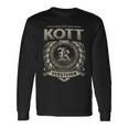 Das Ist Ein Kott Ding Kott Name Langarmshirts Geschenkideen