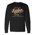 Das Ist Ein Kubo Ding Das Würdest Du Nicht Verstehen Kubo Name Langarmshirts Geschenkideen