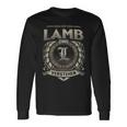 Das Ist Ein Lamb Ding Lamb Name Langarmshirts Geschenkideen