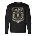 Das Ist Ein Lang Ding Lang Name Langarmshirts Geschenkideen