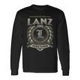 Das Ist Ein Lanz Ding Lanz Name Langarmshirts Geschenkideen