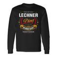 Das Ist Ein Lechner Ding Das Würdest Du Nicht Verstehen Lechner Name Langarmshirts Geschenkideen