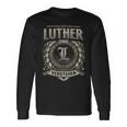 Das Ist Ein Luther Ding Luther Name Langarmshirts Geschenkideen