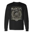 Das Ist Ein Marcus Ding Marcus Name Langarmshirts Geschenkideen