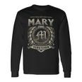 Das Ist Ein Mary Ding Mary Name Langarmshirts Geschenkideen