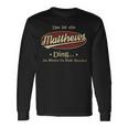 Das Ist Ein Matthews Ding Das Würdest Du Nicht Verstehen Matthews Name Langarmshirts Geschenkideen