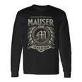 Das Ist Ein Mauser Ding Mauser Name Langarmshirts Geschenkideen